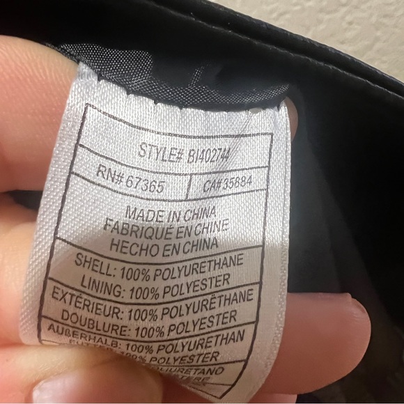 NWOT Blank NYC Moto Jacket Black - Picture 5 of 16